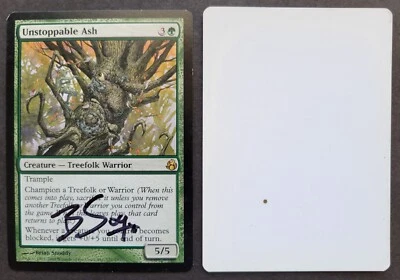 Signed MTG Magic Artist Proof _ Morningtide _ UNSTOPPABLE ASH _Brian Snoddy 1/50 - Image 1 of 2