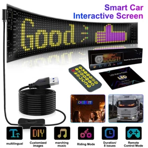 Truck Specific Devil's Eye LED Screen Car Eye Light Truck Dynamic LED Lamp Deco - Picture 1 of 13
