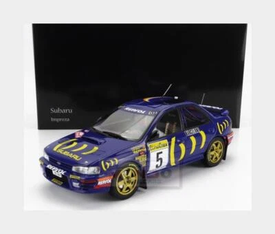 1:18 KYOSHO Subaru Impreza 555 Repsol #5 Winner Rally Montecarlo 1995 KY08962B - Immagine 1 di 2
