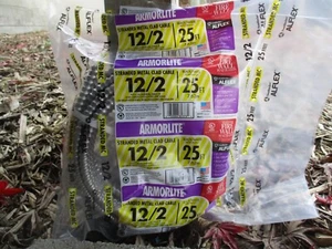 Southwire Armorlite 12/2 Stranded Metal Clad Cable 25' - Picture 1 of 3