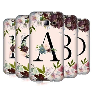NATURE MAGICK ROSE GOLD FLOWERS MONOGRAM 1 SOFT GEL CASE FOR SAMSUNG PHONES 3 - Picture 1 of 20