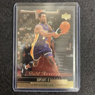 Kobe Bryant Upper Deck Gold Reserve #101 2000-01 LA Lakers HOF Mamba - Image 1 of 2