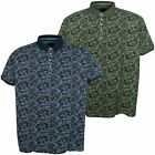 Kitaro Poloshirt Polo Shirt Hawaiihemd Herren Kurzarm Baumwolle Piqué Plusgröße