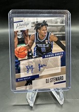 2021-22 Chronicles Draft Picks Prestige Bonus Shots Signatures DJ Steward Auto