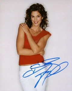 Cindy Crawford handsigniertes Original 8x10 Foto LOA TTM - Bild 1 von 1
