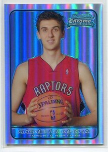 2006-07 Bowman Chrome Refractor 156 Andrea Bargnani Rookie 180/249