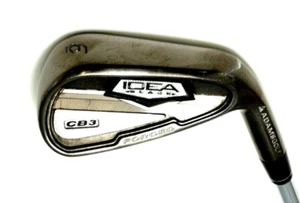 Adams Golf Idea Black CB3 Forged 6 Iron Regular Steel Shaft Iguana Grip - Picture 1 of 3