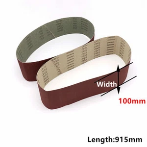 100x915mm Durable Sanding Belts 4'' x 36'' Belt Sander 80-320 Grit Sanding Belt - Picture 1 of 6