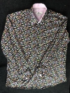 Claudio Lugli Shirt Mens Size XXL Floral Print Long Sleeve Multicoloured - Picture 1 of 8