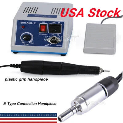 USA Dental N3 Micro Motor Polishing Micromotor Unit & 2 Types 35K RPM Handpiece - Image 1 of 2