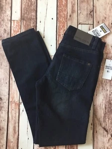 Nautica Boy's 14 Skinny Fit Dark Indigo Blue Denim Jeans Slim Leg Opening Bx11 - Picture 1 of 8