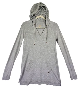 Lilly Pulitzer Luxletic Hoodie Womens XS Grey Stretch Jersey Activewear - Picture 1 of 9