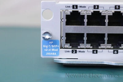 HPE J9548-61101 ProCurve Switch zl 20P Gig-T / 2P SFP+ v2 Module J9548A - Image 1 of 4