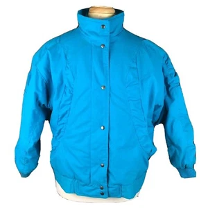 Top Hitz Freddi Gail VTG 80s Ski Coat Women’s Large Puffy Skiing Snow Jacket - Picture 1 of 10