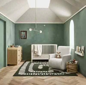 Green Hand Tufted Rug Snake Design Modern Customized Area Rug For Living Room - Picture 1 of 15