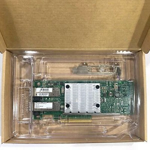 For Broadcom BCM957810A1006G Dual Port 10GbE SFP+ BCM57810S PCIe x8 Ethernet - Picture 1 of 4