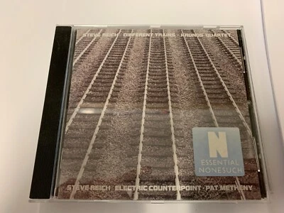 Reich Kronos Quartet Metheny – Different Trains / Electric Counterpoint CD NM/NM - Image 1 of 4