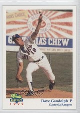 1992 Classic Best Gastonia Rangers David Gandolph #16