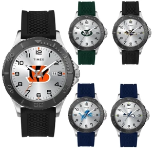 Officially Licensed NFL Men's Gamer Watch By Timex 630075-J - Picture 1 of 6