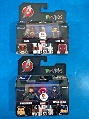 Marvel Minimates Walgreens Exclusivo Halcón y el Soldado de Invierno - ¡NUEVO! Foto 1 de 4