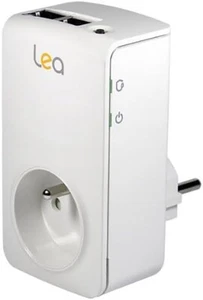 Lea NetSocket 200 Mono Nano 2 Ethernet Mbps Avec Prise Powerline 200 Mbit/s - Bild 1 von 1