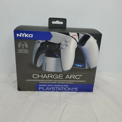 Nyko Charge Arc For Play Station 5 Controllers ~ NEW SEALED - Image 1 of 3