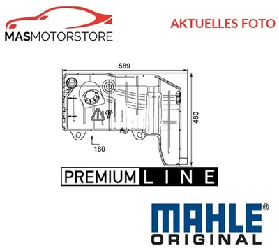 KÜHLMITTEL AUSGLEICHSBEHÄLTER MAHLE ORIGINAL CRT 55 000P I FÜR IVECO - Image 1 of 4