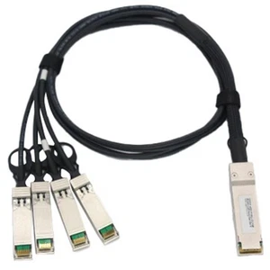 Câble Haute Vitesse 40G 4X10G QSFP+ vers SFP+ 1 en 4 pour Multifunk8087 - Photo 1/10
