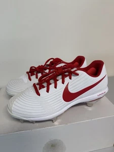 Nike Lunar Hyperdiamond 3 Pro Talla 9 Pro Mujer Softbol Blanco Rojo CD0110 107 - Imagen 1 de 8