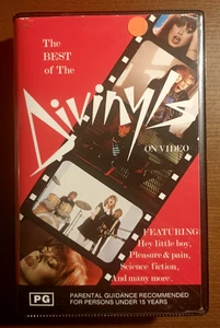 The Best Of The Divinyls On Video - 1989 Australian VHS Tape / Chrissy Amphlet - Picture 1 of 4