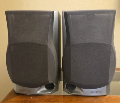 Kenwood LS-N451 Speaker Pair Set Lot of (2) Vintage 90's - Image 1 of 4