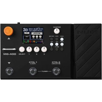 NUX MG-400 Multi Effects Pedal ,Dual DSP Multi-Fx Processor for Guitar and Bass - Image 1 of 4