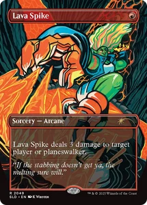 MTG Lava Spike (2049) (Rainbow Foil) [Secret Lair Drop Serie] - Bild 1 von 1