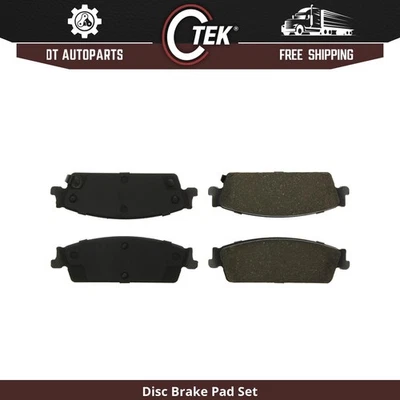 Para Cadillac Escalade 2007-2014 | Pastillas de freno de disco traseras centradas | Cerámica Foto 1 de 4