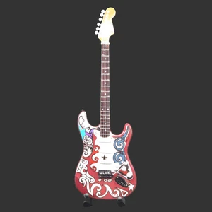 Miniature Guitar Jimi Hendrix Saville Sgt Peppers Fender Stratocaster Model - Picture 1 of 7