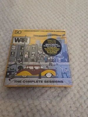 WAR - World Is A Ghetto - New CD Boxset 50th Anniversary Complete Sessions New  - Image 1 of 4