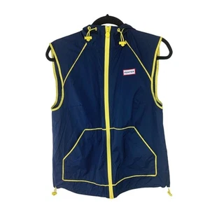 Hunter for Target Hooded Windbreaker Navy Blue XS Vest Outdoor Gorpcore - Picture 1 of 7
