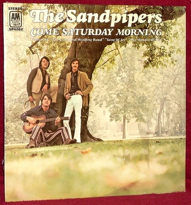 ДОЛГОИГРАЮЩАЯ ПЛАСТИНКА ЗАПЕЧАТАННАЯ THE SANDPIPERS COME SATURDAY MORNING 1970 A&M ОРИГИНАЛЬНЫЙ ПРЕСС БЕЗ ВЫРЕЗА - Изображение 1 из 2