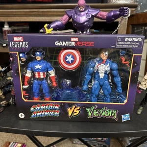 Marvel Legends Series Gamerverse Captain America vs. Venom 6" Actionfiguren - Bild 1 von 6