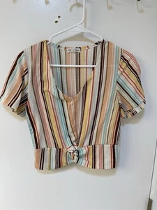 Full Circle Trended Belly Shirt Medium - Picture 1 of 5