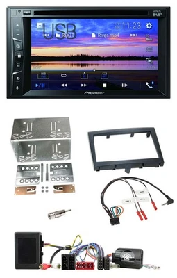 Pioneer Bluetooth 2DIN USB DVD DAB Lenkrad Autoradio für Porsche Boxster 911 Cay - Bild 1 von 4