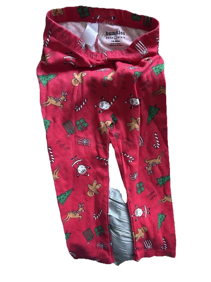 Paquetes Pantalones Pijama Navidad Baby Place 18-24 Meses Foto 1 de 1
