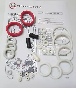 2007 Stern Dale Jr. Pinball Machine Rubber Ring Kit - Picture 1 of 1