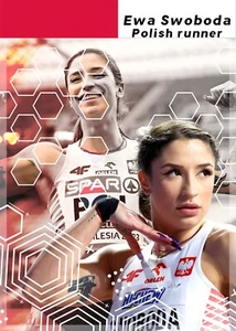 Ewa Swaboda Polish Runner Finest Art Trading Card By MPRINTS - Bild 1 von 2
