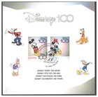 Schweiz 2023 "100 Jahre Disney" Sonderblock mit Ersttags - Sonderstempel