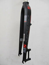 Mosso M5 17 1/8in Aluminium Fork Disc Only New Black-Red Matte 785gramm MTB 26 "
