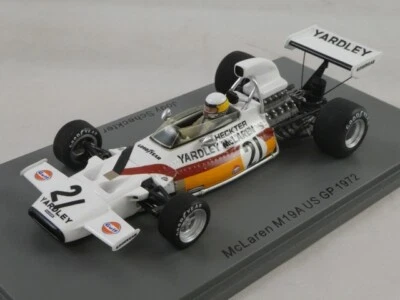 Spark Mclaren Yardley M19A #21 Jody Scheckter US GP 1972 1/43 S5735 - Immagine 1 di 3