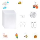 Shrink Film Paper Set with Colored Pencils, Earring Hooks, Hole Punch, More