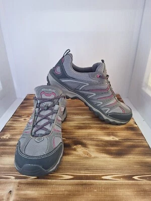 Eddie Bauer Shoes Womens Size 9.5 Gray Purple Lukla Hiking Trail Vibram Sneaker - Image 1 of 4