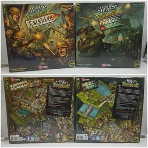 Heroes of Normandie Carentan Campaign expansion & PEGASUS BRIDGE Devil Pig Games - Picture 1 of 16